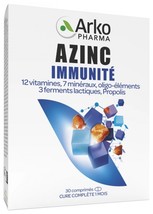 Arkopharma Azinc Immunity 30 tablets - £47.96 GBP