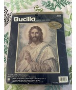 Bucilla Counted Cross Stitch Christ&#39;s Image 42434 11 x 14 Picture New Op... - £18.58 GBP