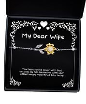 Cool Wife Gifts, You Have Found Favor with God, Because He has Blessed us with E - £39.12 GBP