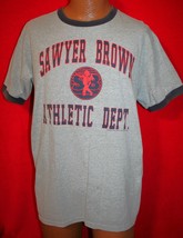 Vintage 90s Sawyer Brown Athletic Dept Concert Tour T-SHIRT L Country Music - £14.23 GBP