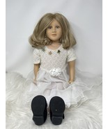 My Twinn Doll Vanessa Poseable Blonde Hair Purple Eyes 2002 Body 1997 Fa... - $119.99