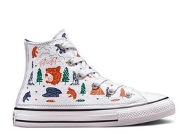 Converse All Star Unisex Kids Junior Sneakers 672439F White/Midnight Nav... - $23.89+