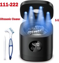 TEBAL Retainer Cleaner Machine, 49kHz Ultrasonic Retainer Cleaner for Ni... - $525.08 MXN