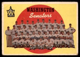 1959 Topps #397 Senators Team Card / Checklist 430-495 TC, CL pr - £7.79 GBP