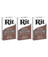 Rit All Purpose Powder Dye 1-1/8oz Fabrics Wood Craft Paper Dark Brown P... - €14,58 EUR