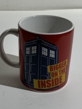 Doctor Who Bigger on the Inside Tardis  Ceramic Coffee Mug Cup 2012 BBC - £14.68 GBP