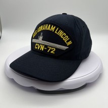 New USS Abraham Lincoln CVN 72 US Navy Aircraft Carrier Snapback Cap USA - £12.11 GBP