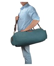 Men&#39;s Travel Bag Handmade Genuine Duffel Weekend Luggage Storage Stylish... - £62.26 GBP