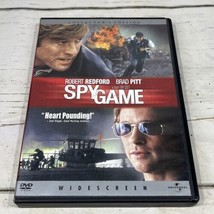 Spy Game Collector&#39;s Edition DVD 2002 Widescreen Robert Redford Brad Pitt - £5.22 GBP