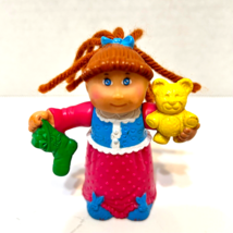 Vintage 1992 Cabbage Patch Kids Mini Figure Christmas Stocking Bear 3 inch - $6.50