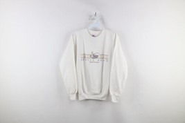 Vintage 90s Streetwear Womens Small Spell Out Myrtle Beach Sailing Sweatshirt - £31.61 GBP