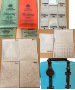 DARICE EMBOSSING ESSENTIALS FOLDERS &amp; CUTTLEBUG DIE &amp; EMBOSSING FLODER S... - $88.22 CAD