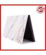 Portable Marble Makeup Palette with Mirror - Organize Your Beauty Essent... - $412.20 MXN