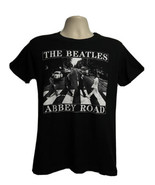 Beatles Rock Band Abbey Road Mens Black Graphic Concert T-Shirt Medium S... - $19.79