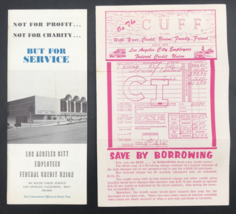 July 1966 LA City Employees Federal Credit Union LAFCU Brochure Newsletter - £12.36 GBP