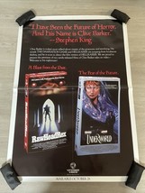 “RawHeadRex” “Underworld” Clive Barker Original Movie Poster Video Relea... - $15.66