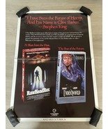 “RawHeadRex” “Underworld” Clive Barker Original Movie Poster Video Relea... - $285.49 MXN