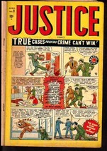 JUSTICE COMICS #9 (#3)-1948-MARVEL COMICS-CRIME VG - £45.52 GBP