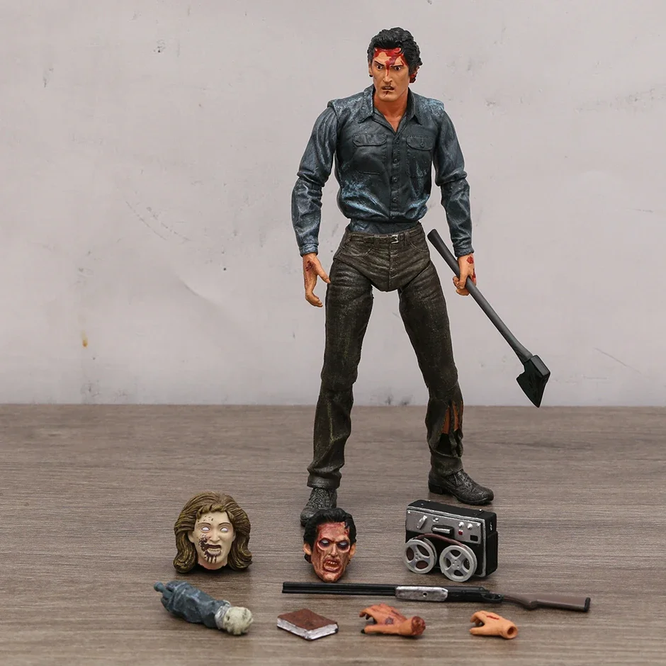NECA Evil Dead 2 Ultimate Ash Williams Decorations Action Figure Collection Toy - £29.91 GBP+