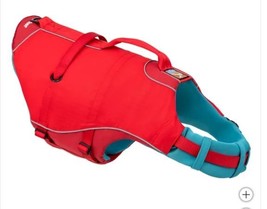 Kurgo Dog Life Jacket Red Multicolor Surf n Turf Reflective Trim Safety ... - $59.99