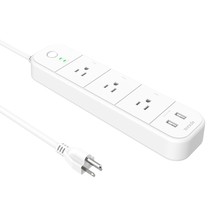 Tenda Sp15 Smart Wi-Fi Plug Smart Power Strip, Surge Protector, 1875W|15A|White - £29.30 GBP