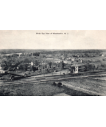 Manahawkin New Jersey Birds Eye View Of Town And Railway Circa 1910 Post... - $92.50