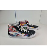 Vans Black Suede SK8 Hi World Cup Flags Logos Rare Mens Size 7, Women 8.5 - $532.91 MXN