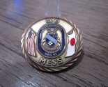 USN USS McCampbell DDG 85 Yokosuka Japan CPO Mess Challenge Coin #96R - £19.48 GBP