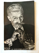 The Stage Manager Albert – Stone Court - Signed &amp; Dedicated Photo - C.1950 - $148.84