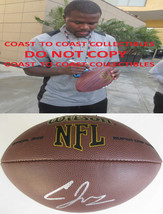 Cardale Jones Ohio State Buckeyes Chargers signed autographed football COA proof - £86.12 GBP