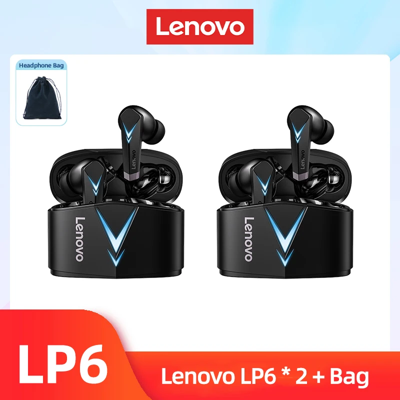   LP6 5.0 Earphone Bluetooth Wireless Earbuds Low Latency Headphones HD Call Dua - £60.73 GBP