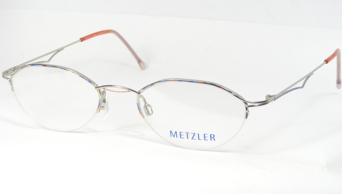 Occhiali Vintage METZLER 1647 305 MULTICOLOR Montatura 48-19-135mm Germania - $49.48