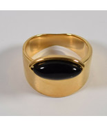 Rhodium Opal Gold Plated Ring 6.5 New - $75.82 CAD