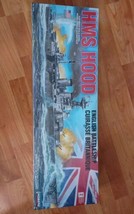 LINDBERG HMS HOOD ENGLISH BATTLESHIP MODEL KIT No. 70828 1/400 SCALE NEW... - $32.99