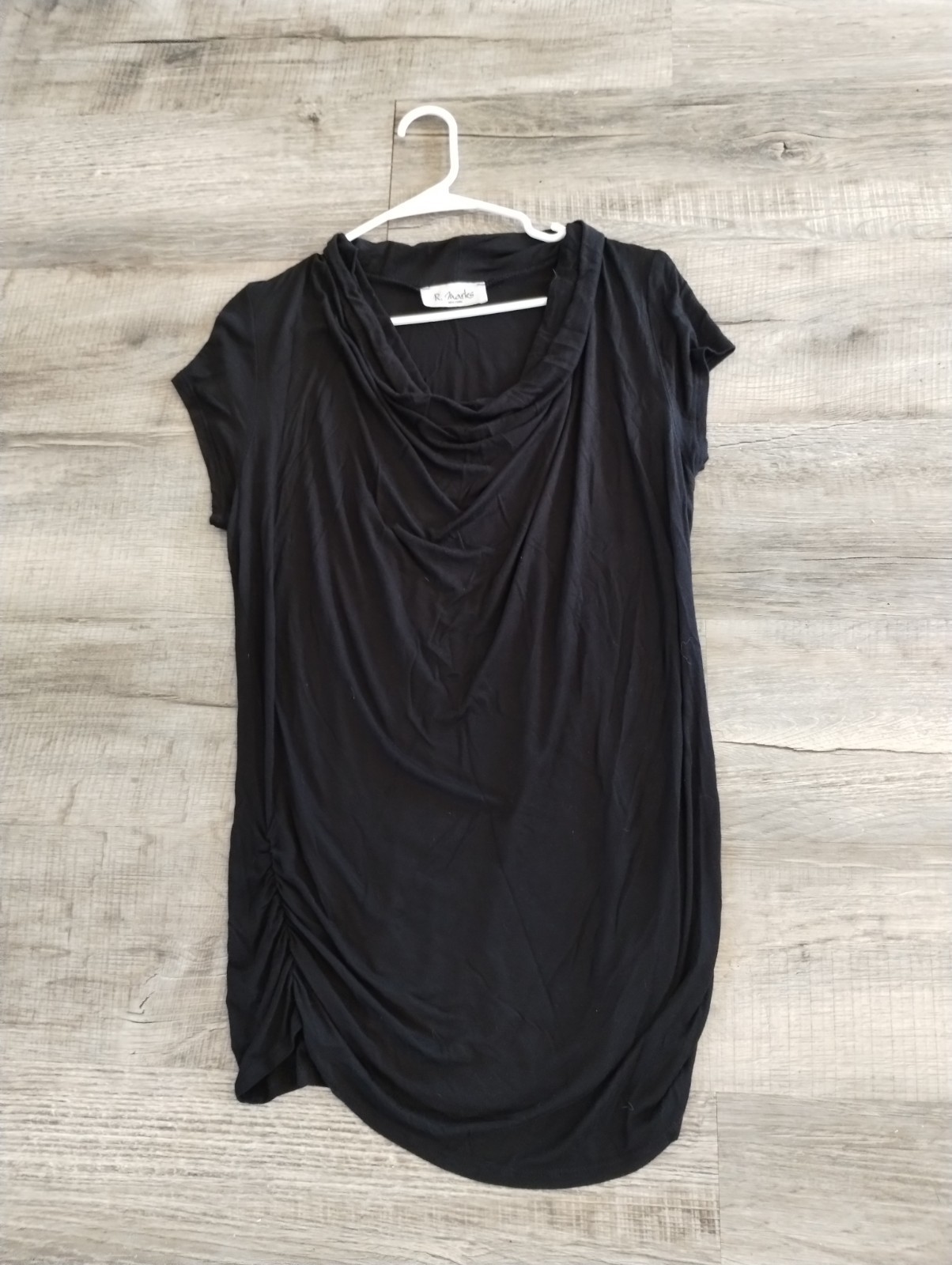 Vintage R. Marks New York Size Large black dress - $7.91