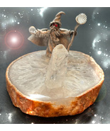 HAUNTED WIZARD CRYSTAL SLAB MAGNIFYING MULTIPLYING ENERGY HIGHEST LIGHT ... - $493.77