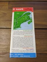 Cooks Series RG 13 Days Romantic Gaspe Map Brochure - $34.68 CAD