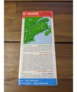 Cooks Series RG 13 Days Romantic Gaspe Map Brochure - $34.68 CAD