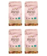 Lot 8 x SALT84 Himalayan Pink Salt Fine Grain Vegan Kosher Halal 1 LB/Ba... - $38.60