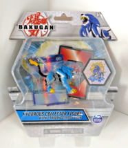 Bakugan Hydorous Collector Figure w/ 2 Trading Cards &amp; Holo Coin/ Spin Master - £13.12 GBP