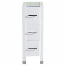 12&quot;W White Vanity Drawer Base Cabinet (LV3-DB12B) - £361.65 GBP