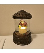 2012 Hallmark Special Edition Lighted Santa Claus Snow Globe Works READ - $578.82 MXN