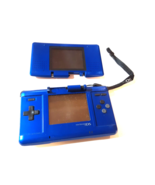 Nintendo DS Electric Blue Game Console NTR-001 Broken off Hinge - £19.74 GBP