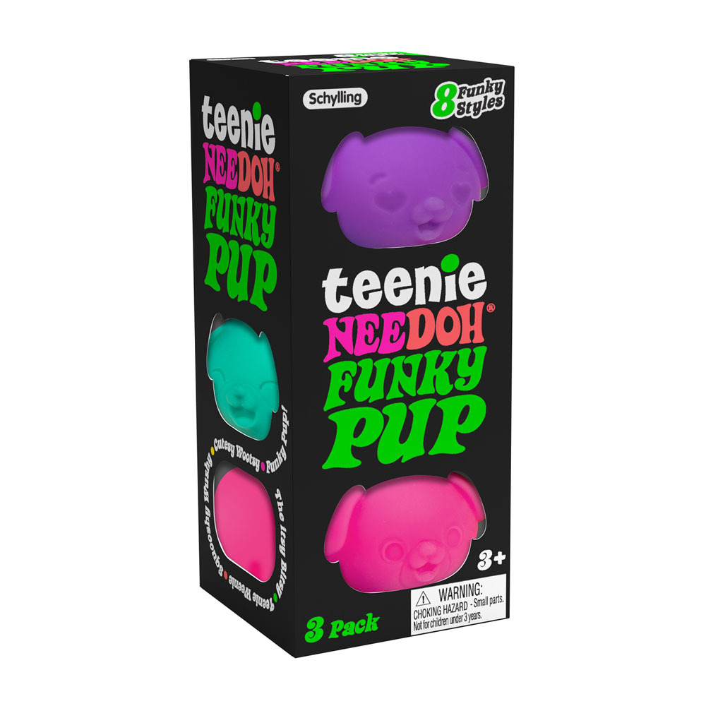 Schylling Funky Pups Teenie Nee Doh - $18.63