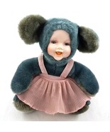 Vintage Show Stoppers Babes In The Wild Mouse Plush Stuffed Doll Porcela... - £19.62 GBP