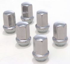 6 GM Chevrolet Suburban Factory Polished 14x1.5 New Lug Nuts OEM 9596070 - £16.55 GBP