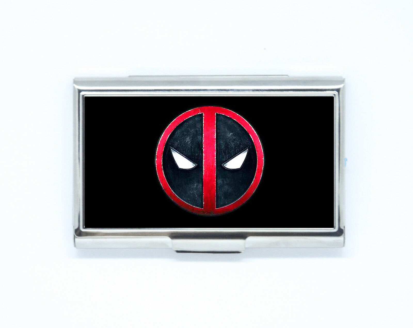 Primary image for Business & Credit Card Case vintage DEADPOOL super hero Steel Pocket box holder