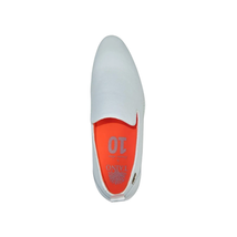 Men Tayno Dressy Casual Soft Leather Comfortable Slip on Loafer #ALPHA L White image 9