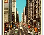 State Street View Looking North Chicago Illinois UNP Chrome Postcard S18 - $3.51