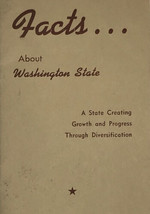 Washington State Facts Vintage Travel Guide Booklet 1958 Dept of Commerce 50s - £8.65 GBP